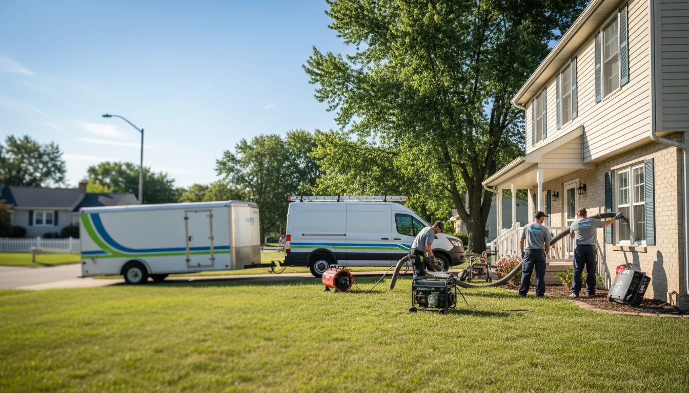 Flooded Basement Restoration And Cleanup With Repair in Stockholm, WI near me